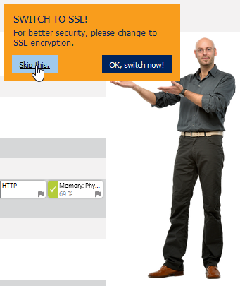 Switch to a Secure SSL Connection Switch to a Secure SSL Connection