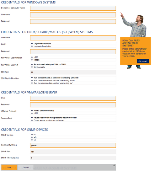 Provide Credentials... Provide Credentials...