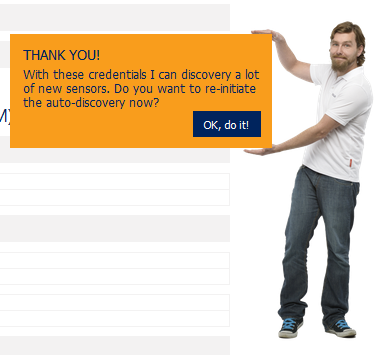 ...and Start a Detailed Auto-Discovery ...and Start a Detailed Auto-Discovery