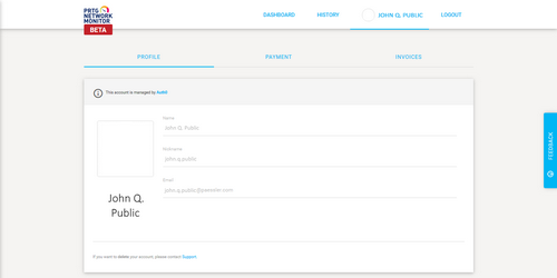 User Account Settings User Account Settings