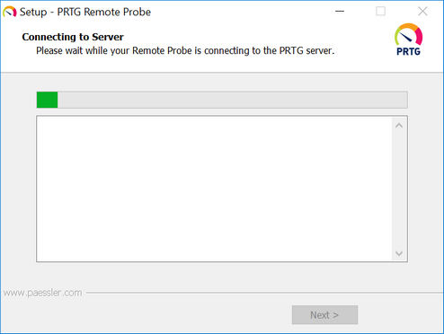 PRTG Remote Probe Setup Connecting to Server PRTG Remote Probe Setup Connecting to Server