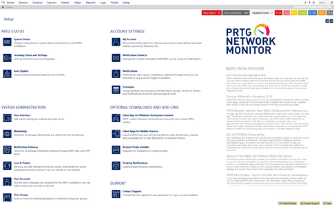 Setup Overview Page Setup Overview Page
